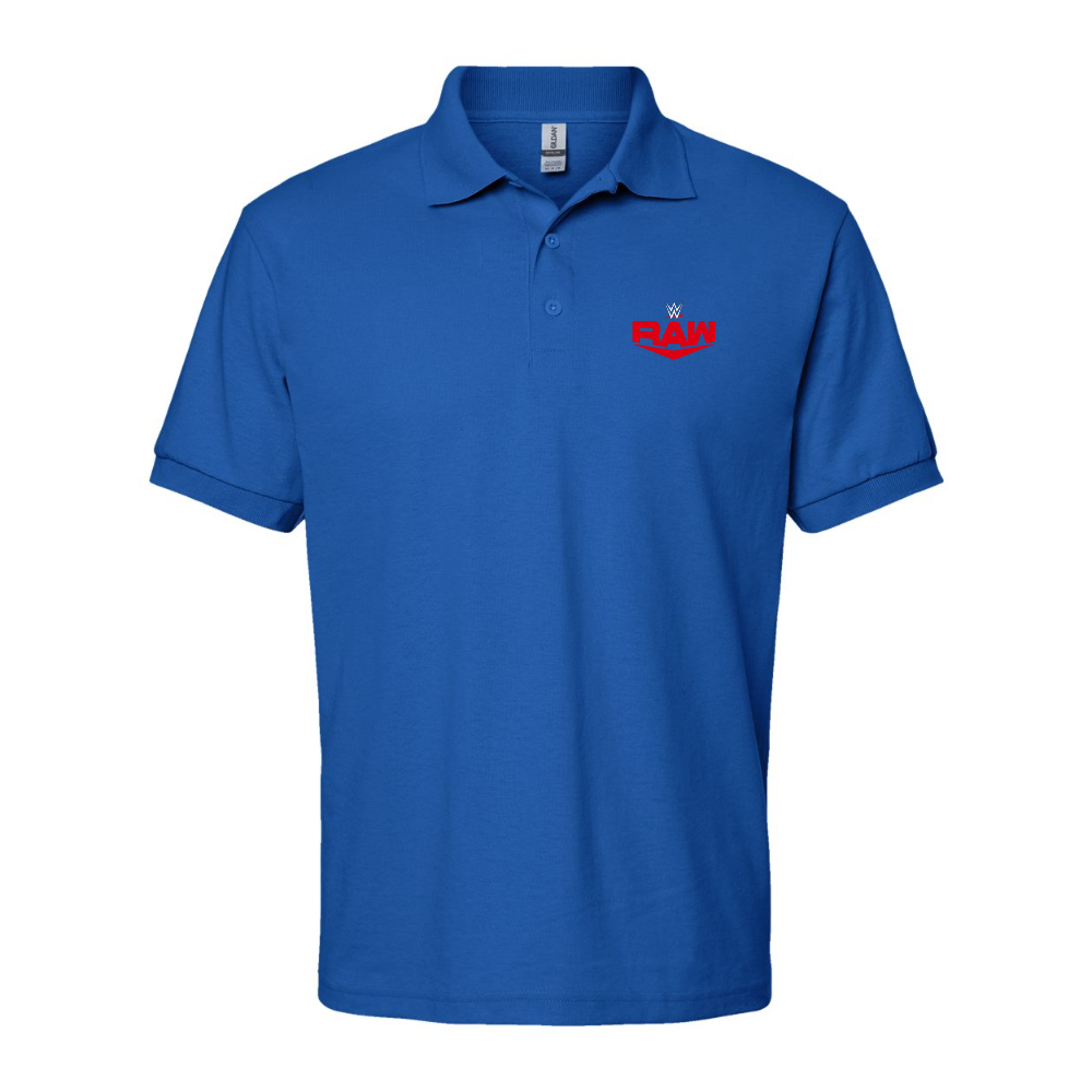 Men's  WWE Raw    Dry Blend Jersey Polo