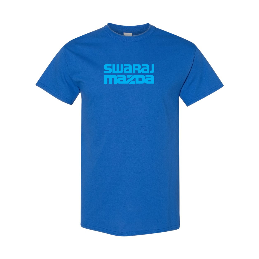 Men's Swaraj Mazda Logo Cotton T-Shirt