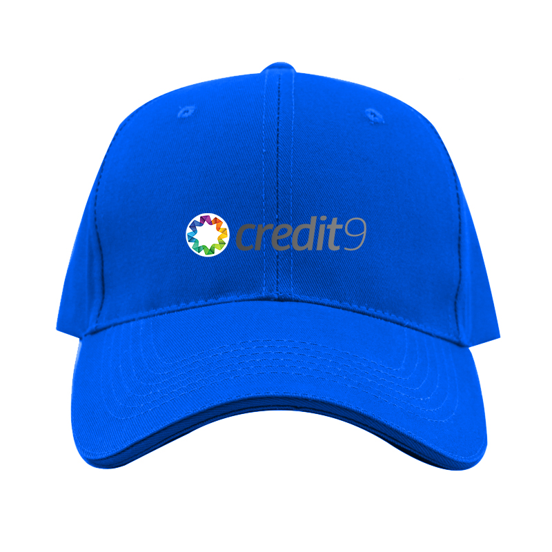 Сredit9 Logo  Dad Baseball Cap Hat