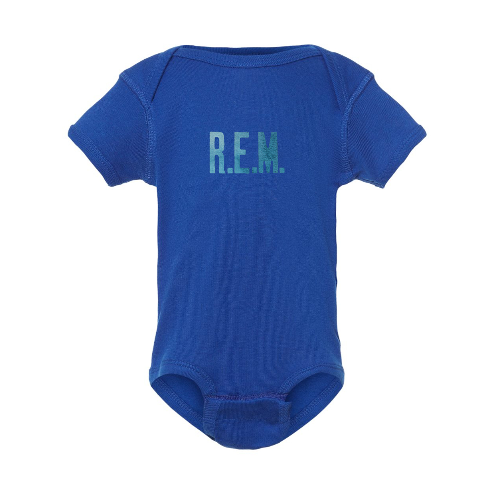 R.E.M. Blue  Rabbit Skins Infant Baby Rib Bodysuit