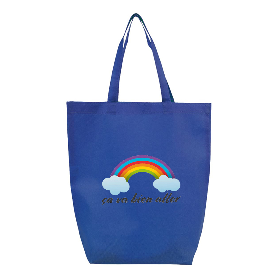 Ça va bien aller Q-Tees Non-Woven Gusset Bottom Tote