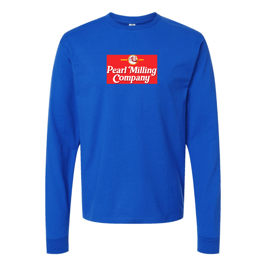 Men's Aunt Jemima Logo Cotton Long Sleeve T-Shirt