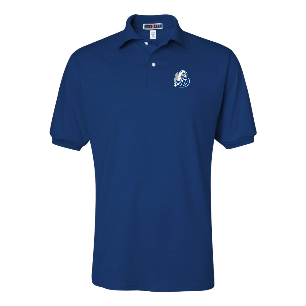 Men's  Drake Bulldogs JERZEES  SpotShield polo