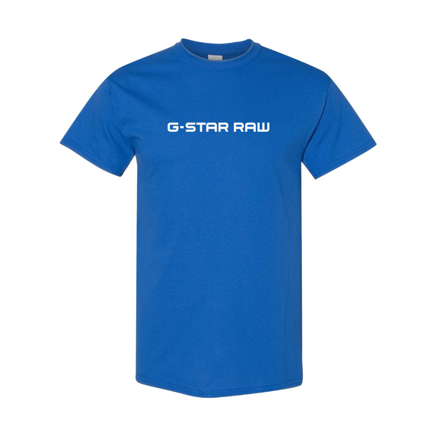 Men's G Star Raw Logo Cotton T-Shirt