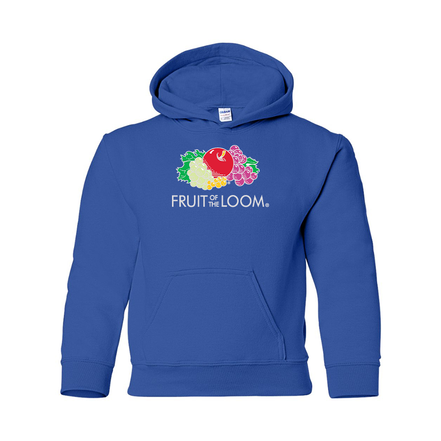 Youth Fruit Of the Loom Gildan Heavy Blend  Hooded Sweatshirt