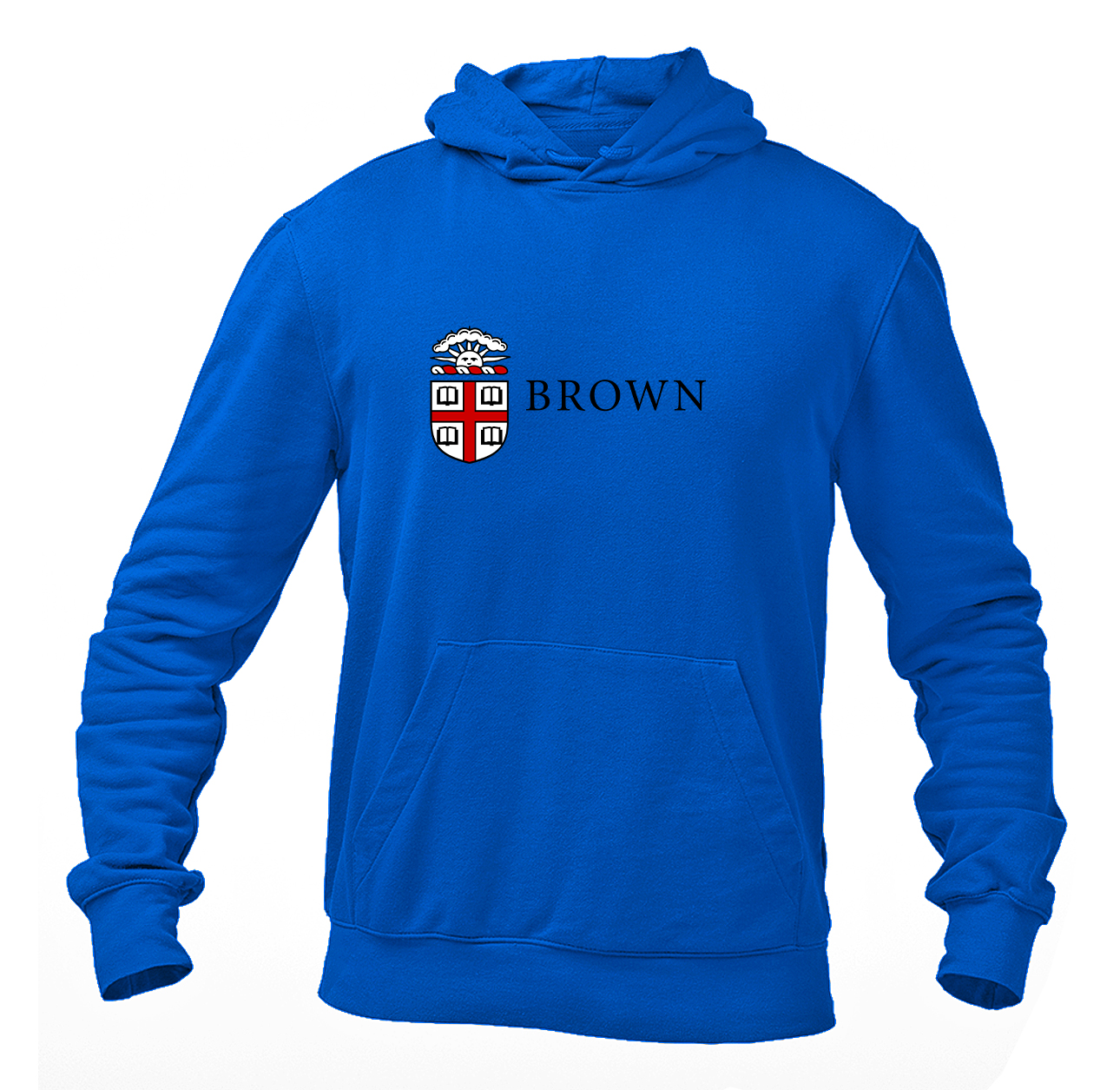 Men's Brown University Heavy Blend Hooded Sweatshirt