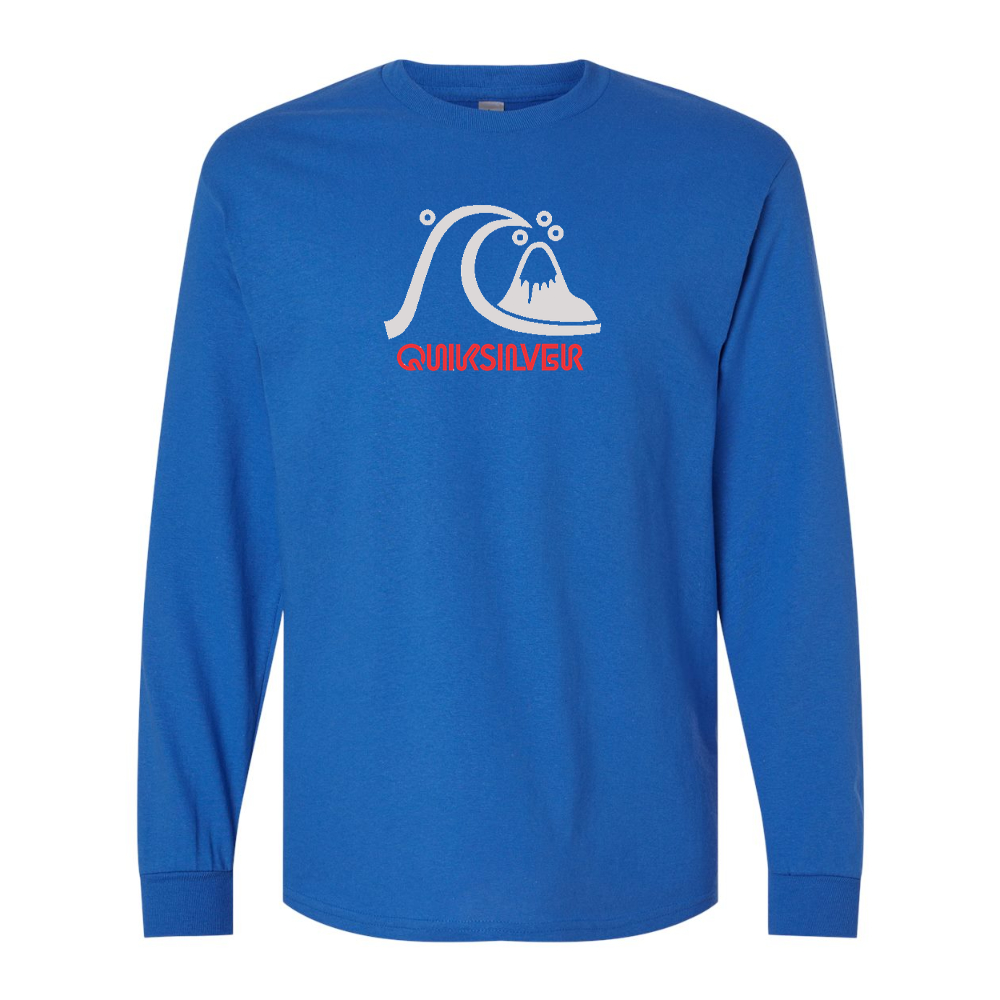 Men's Quicksilver Gildan Heavy Cotton Long Sleeve T-Shirt