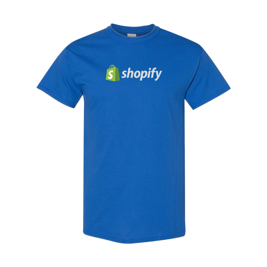 Men's Shopify Logo Cotton T-Shirt