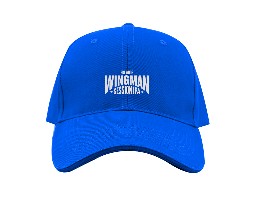 Wingman Logo  Dad Baseball Cap Hat