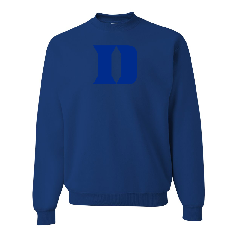 Men's  Duke Blue Devils JERZEES NuBlend Crewneck Sweatshirt