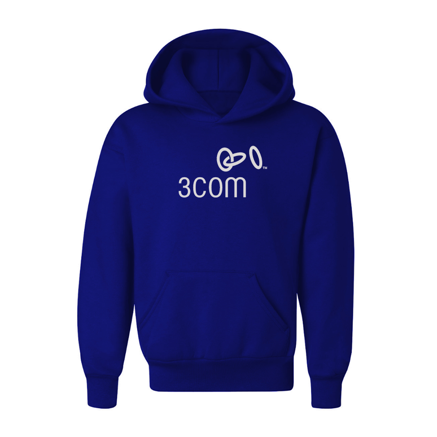 Youth 3Com Logo Pullover Hoodie
