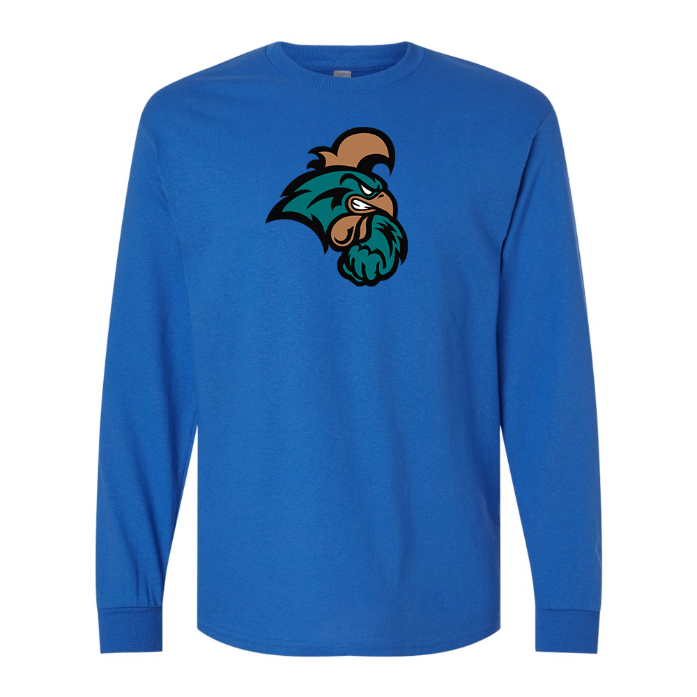 Men's   Coastal Carolina Chanticleers Gildan Heavy Cotton Long Sleeve T-Shirt