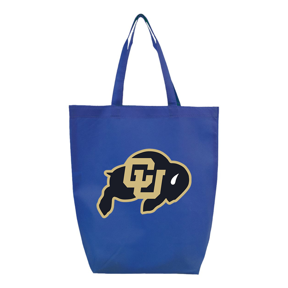 Colorado Buffaloes Q-Tees Non-Woven Gusset Bottom Tote