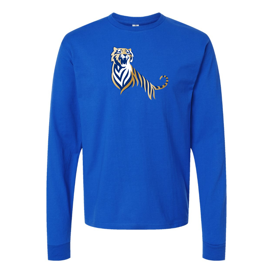 Men's Tiger Beer Logo Cotton Long Sleeve T-Shirt