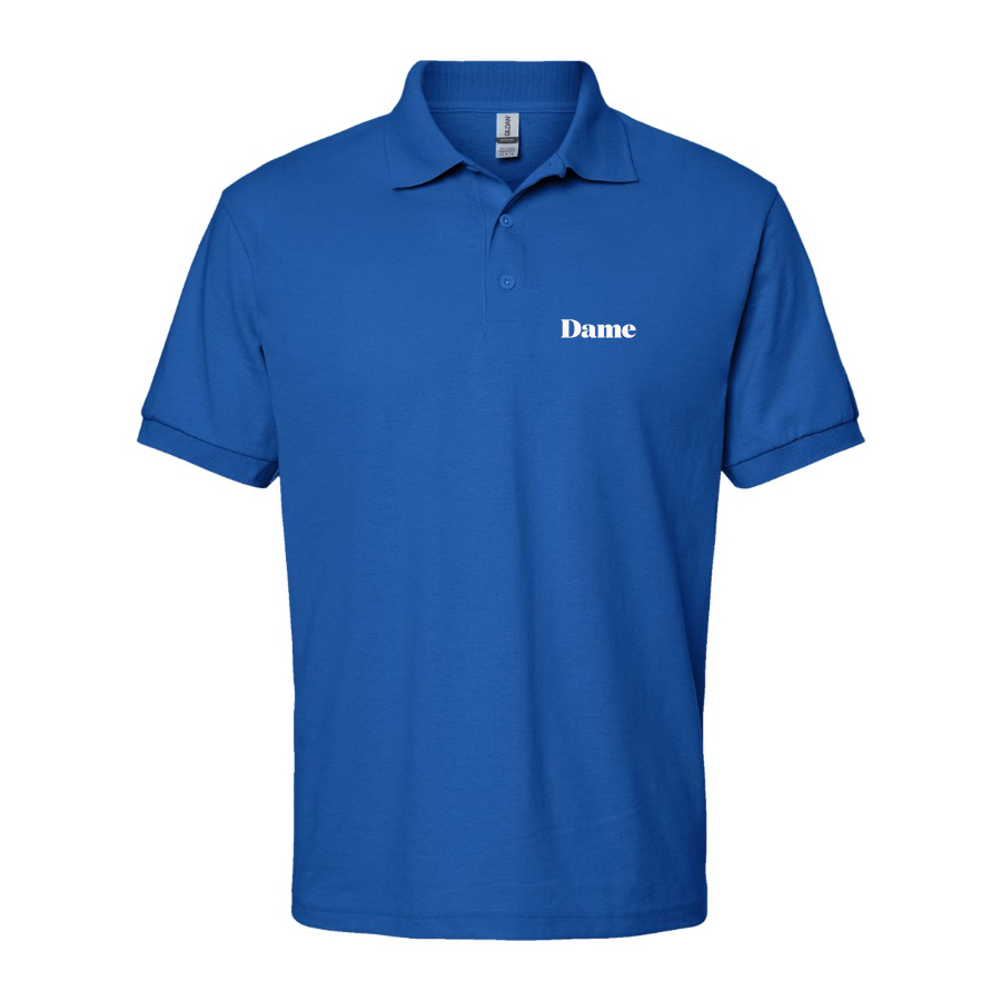 Men's Dame Products Logo Dry Blend Polo
