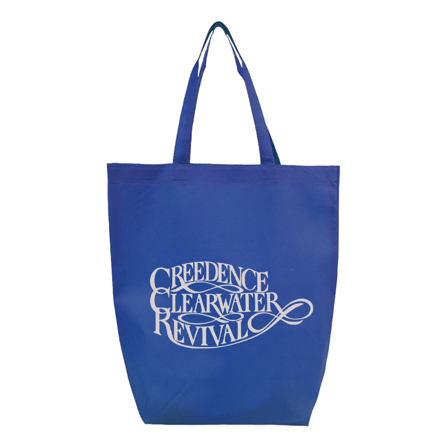 Creedence Clearwater Revival Q-Tees Non-Woven Gusset Bottom Tote