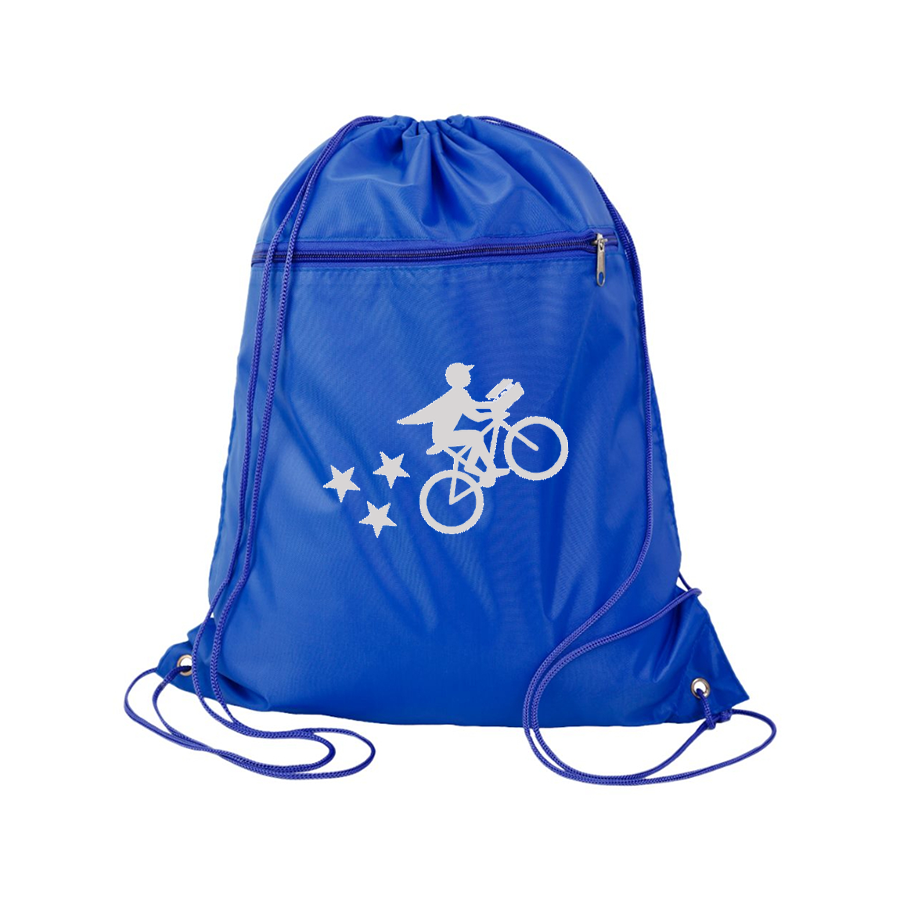 Postmates Bike Q-Tees - Polyester Cinchpack