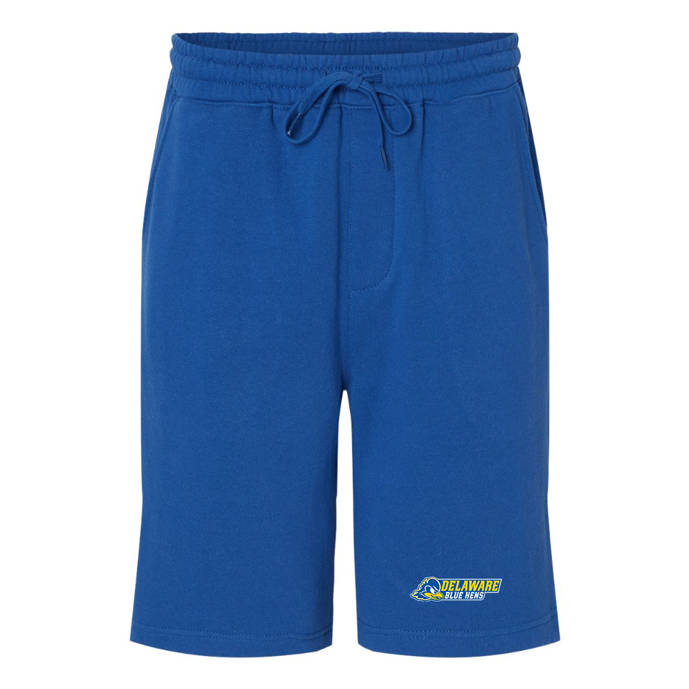 Men's  Delaware Blue Hens Independent Trading Co Midweight Fleece Short