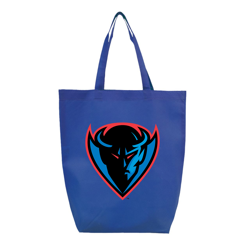 DePaul Blue Demons Q-Tees Non-Woven Gusset Bottom Tote