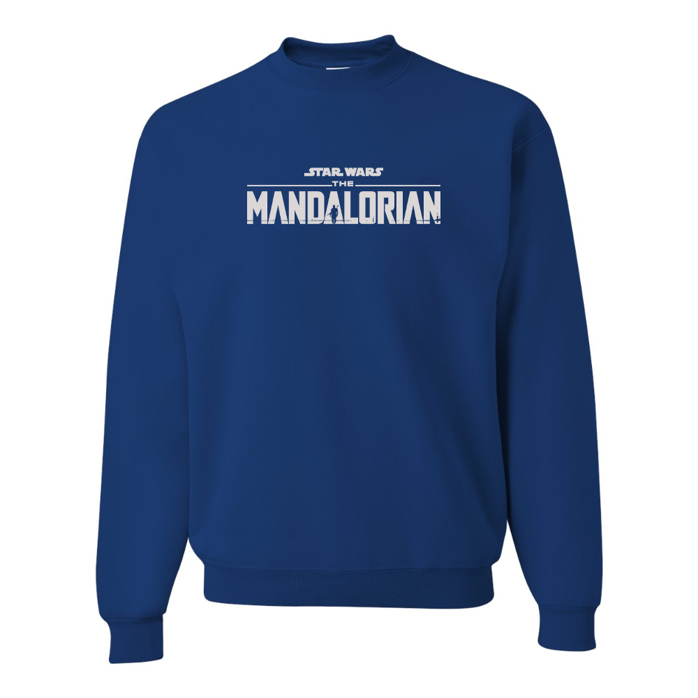 Men's Star Wars The Mandalorian JERZEES NuBlend Crewneck Sweatshirt
