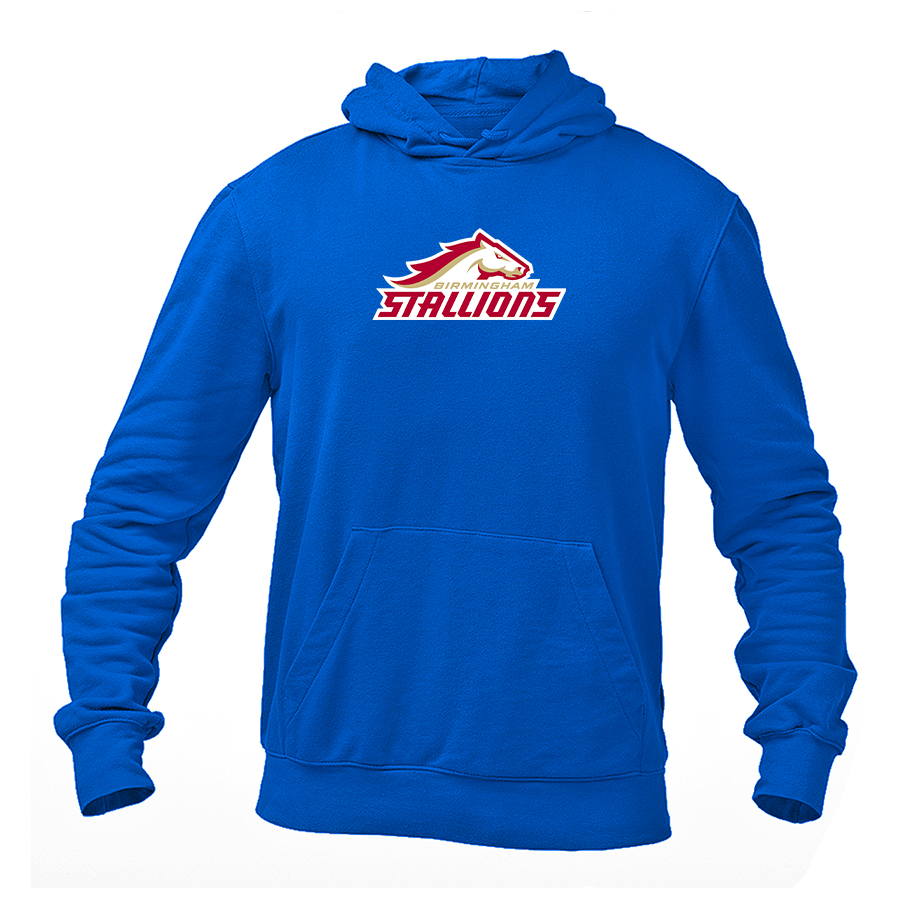 Men's Birmingham Stallions Logo Pullover Hoodie