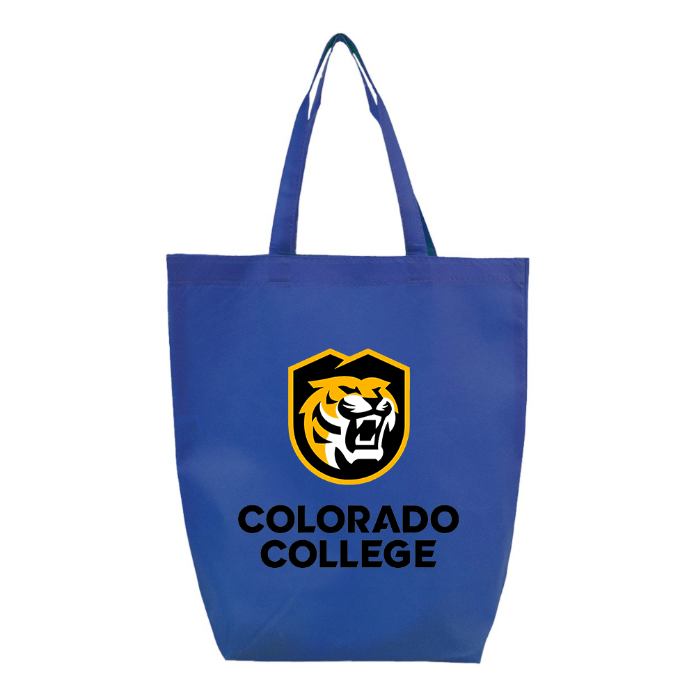 Colorado College Tigers Q-Tees Non-Woven Gusset Bottom Tote