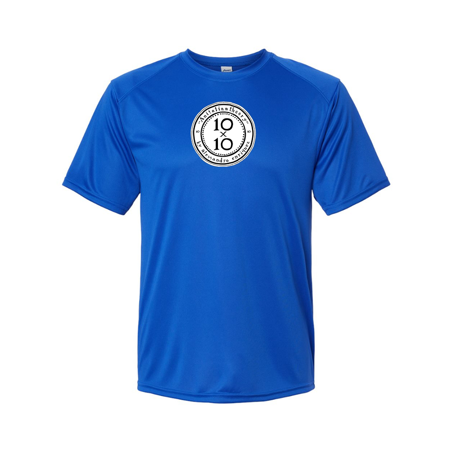 Men's 10x10 An Italian Theory Logo Performance T-Shirt