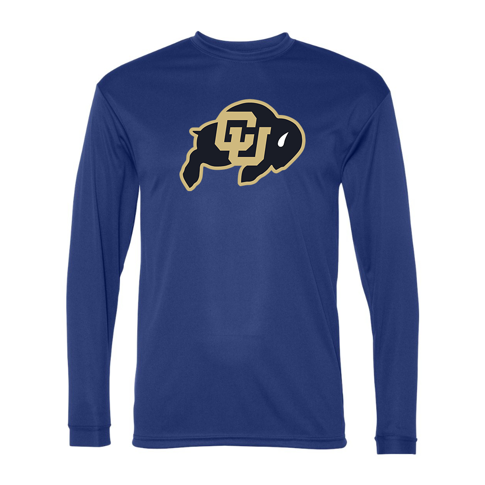 Men's Colorado Buffaloes Performance Long Sleeve T-Shirt