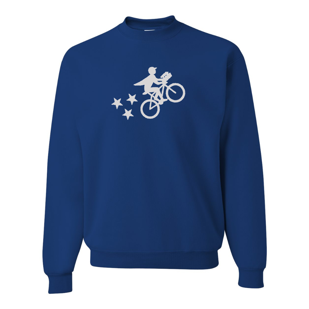Men's  Postmates Bike JERZEES NuBlend Crewneck Sweatshirt