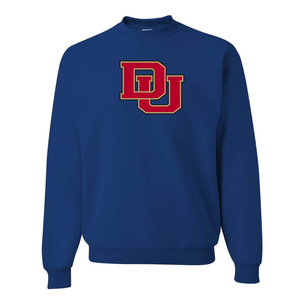 Men's Denver Pioneers  JERZEES NuBlend Crewneck Sweatshirt