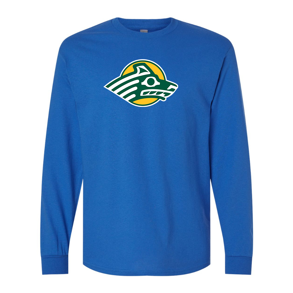 Men's Alaska Anchorage Seawolves  Gildan Heavy Cotton Long Sleeve T-Shirt