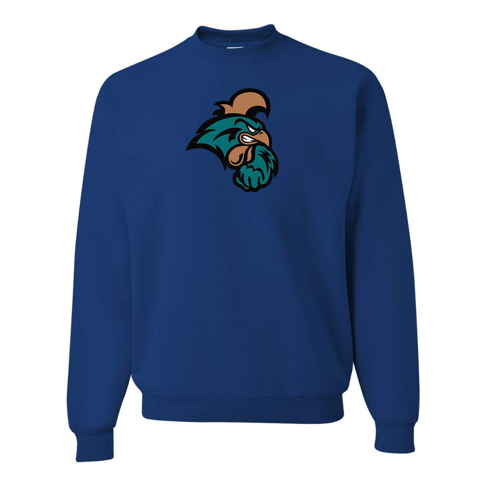 Men's  Coastal Carolina Chanticleers JERZEES NuBlend Crewneck Sweatshirt