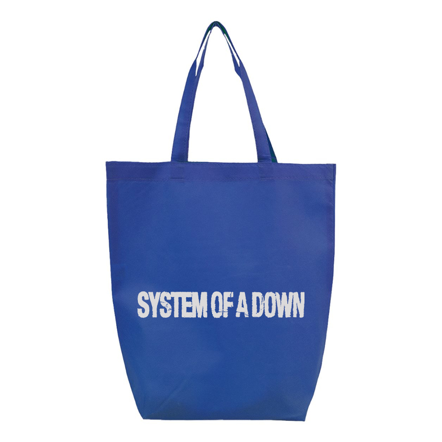 System Of A Down  Q-Tees Non-Woven Gusset Bottom Tote