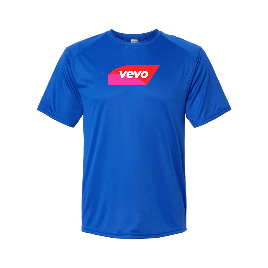 Men's Vevo Thumbnail Banner Logo Performance T-Shirt