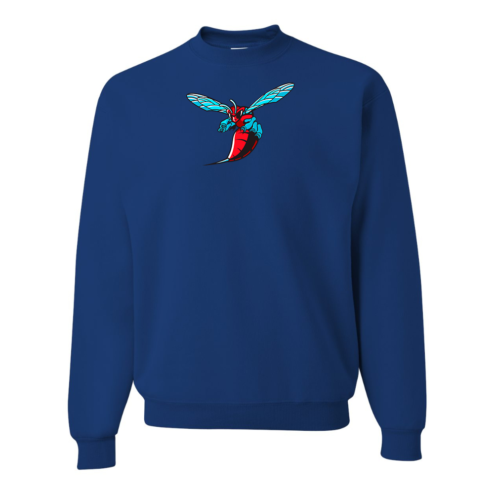 Men's Delaware State Hornets JERZEES NuBlend Crewneck Sweatshirt