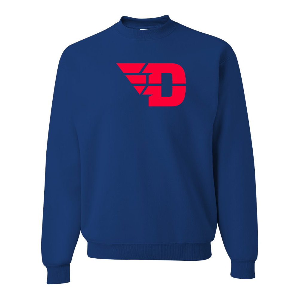 Men's Dayton Flyers JERZEES NuBlend Crewneck Sweatshirt