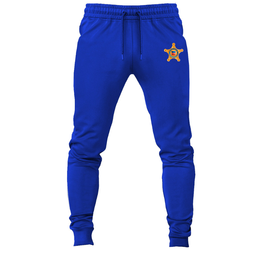 Men's  Secret Service Star Logo  Sweatpants Joggers