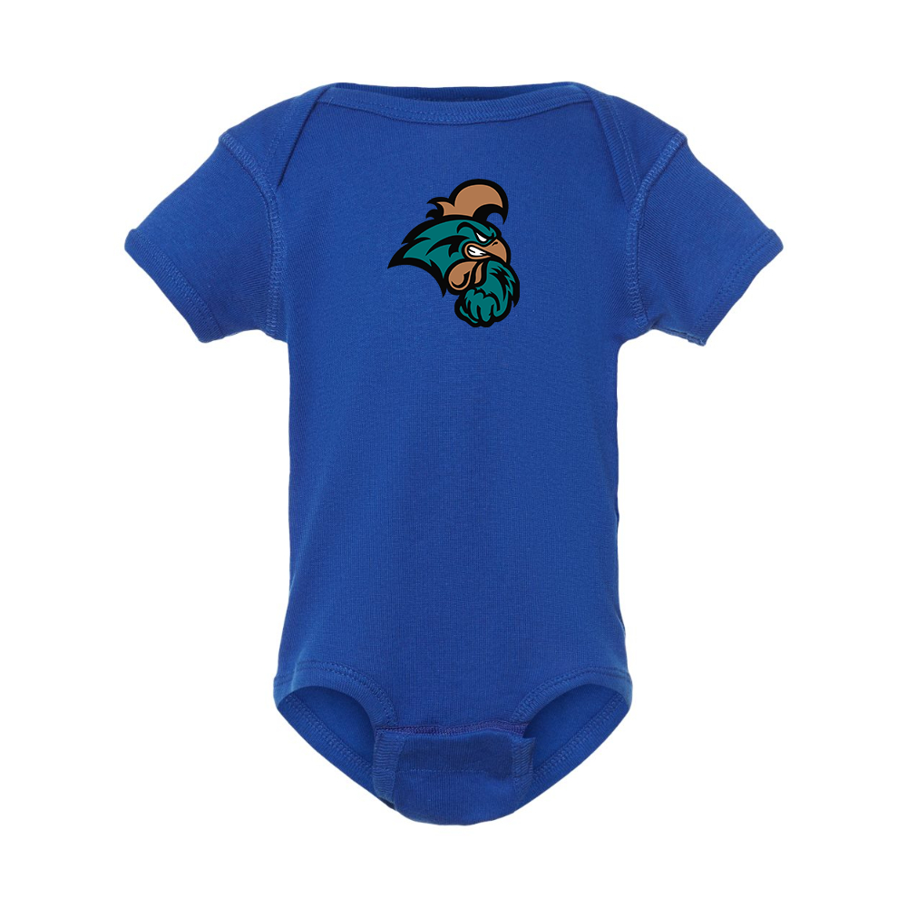 Coastal Carolina Chanticleers Rabbit Skins Infant Baby Rib Bodysuit