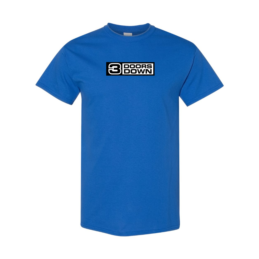 Men's 3 Doors Down Logo  Cotton T-Shirt