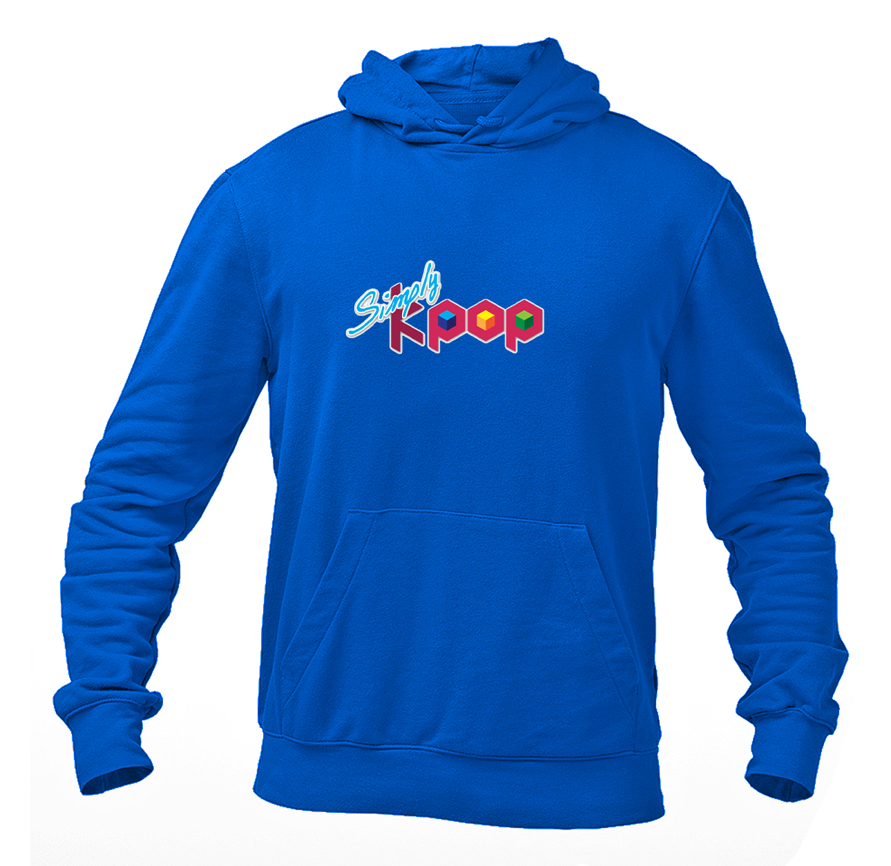 Men's Simply Kpop Softstyle Midweight Hooded Sweatshirt