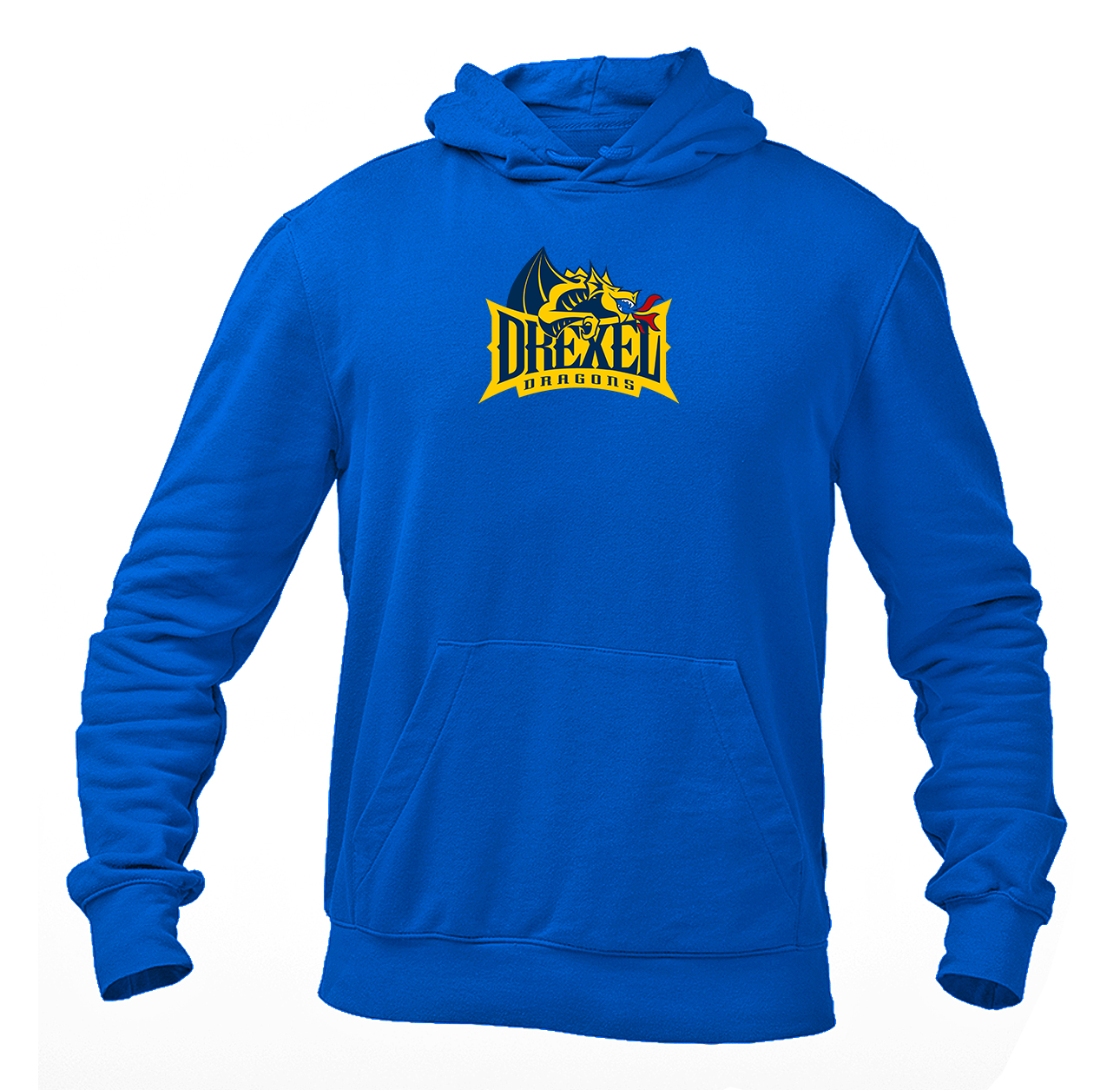 Men's Drexel Dragons Softstyle Midweight Hooded Sweatshirt