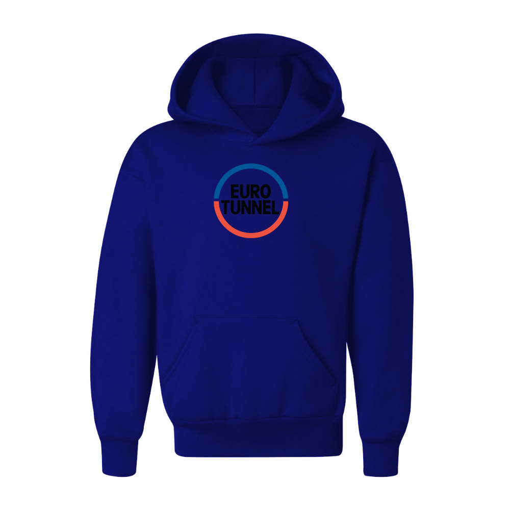 Youth   Eurotunnel    Logo  Pullover Hoodie