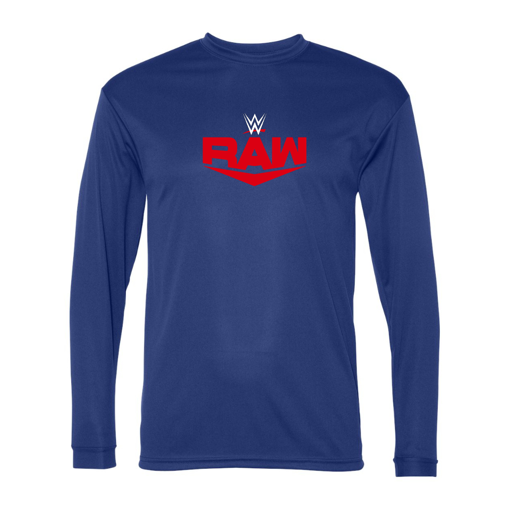 Men's  WWE Raw Performance Long Sleeve T-Shirt