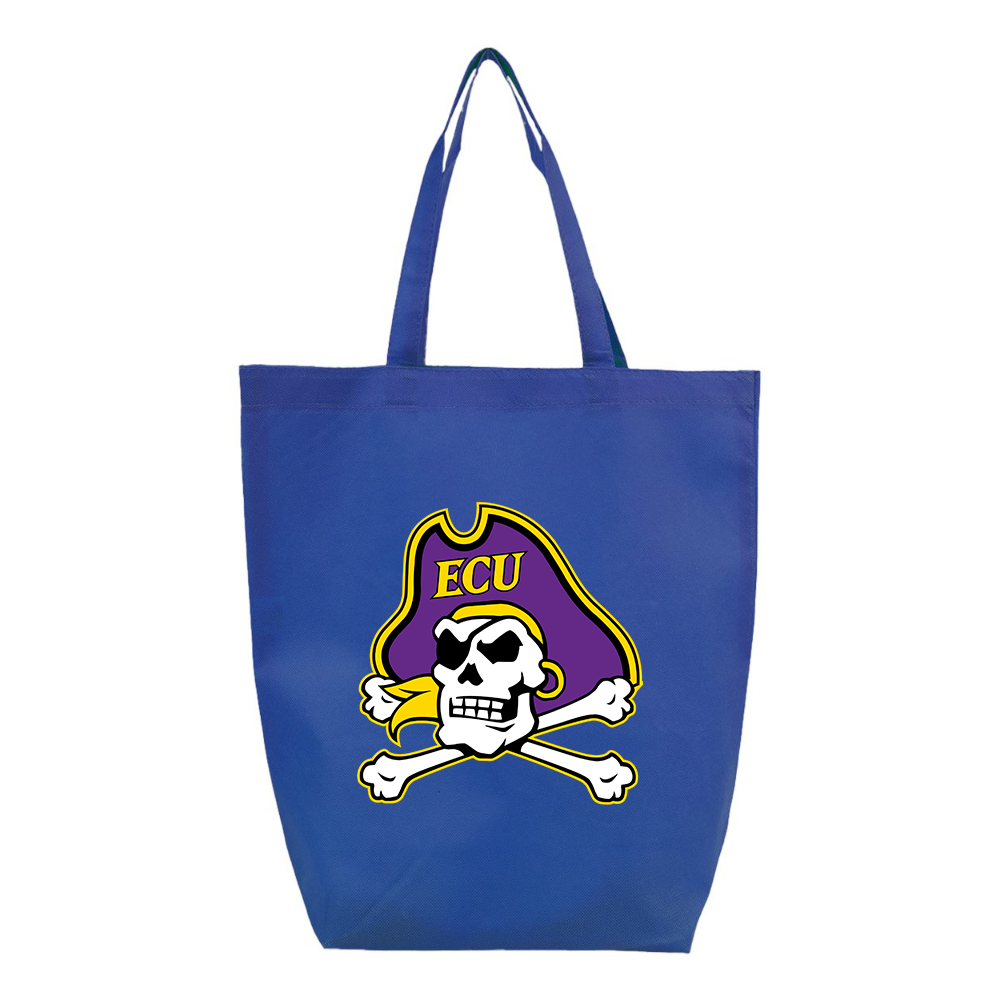 East Carolina Pirates  Q-Tees Non-Woven Gusset Bottom Tote