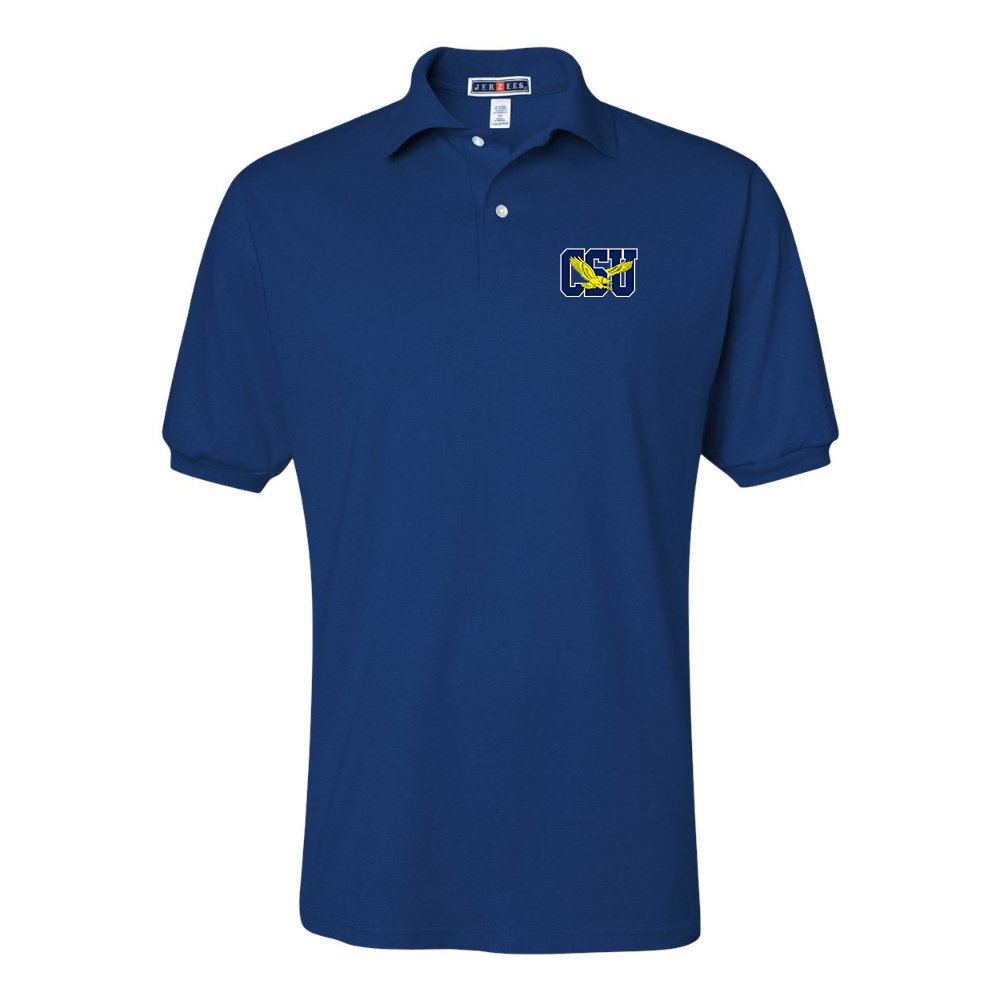 Men's Coppin State Eagles JERZEES  SpotShield polo
