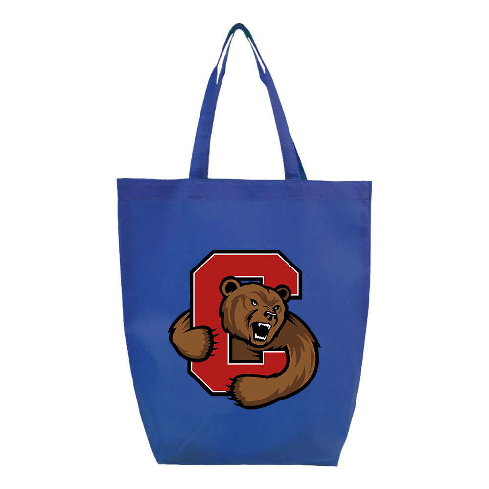 Cornell Big Red Q-Tees Non-Woven Gusset Bottom Tote