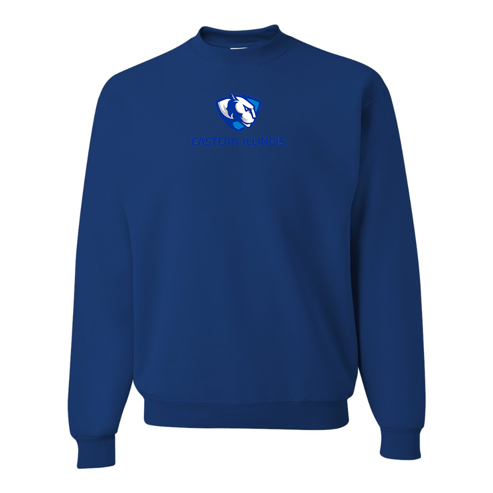 Men's Eastern Illinois Panthers JERZEES NuBlend Crewneck Sweatshirt
