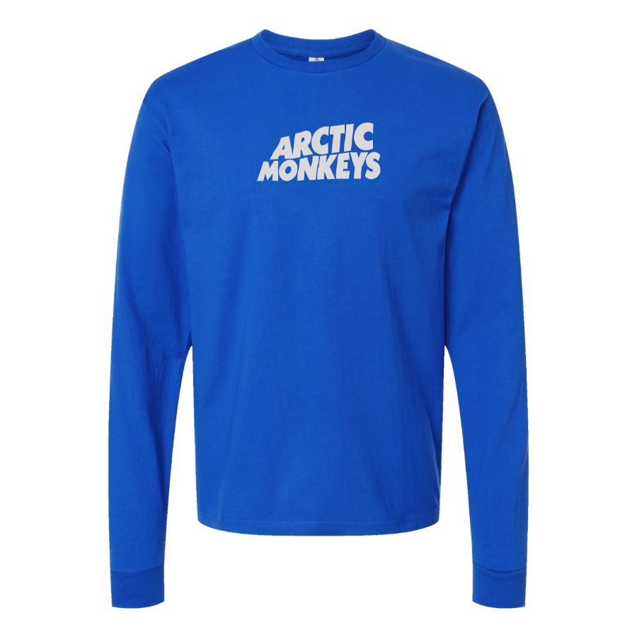 Men's Arctic Monkeys  Logo Cotton Long Sleeve T-Shirt
