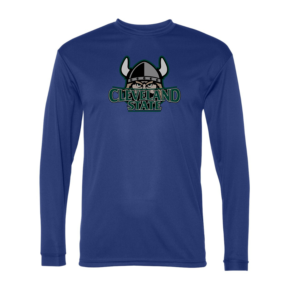 Men's  Cleveland State Vikings Performance Long Sleeve T-Shirt
