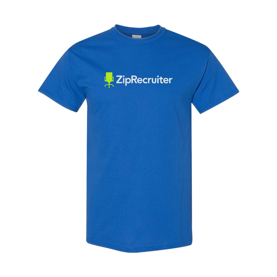Men's  ZipRecruiter Logo Cotton T-Shirt